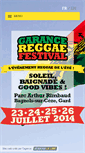 Mobile Screenshot of garancereggaefestival.com